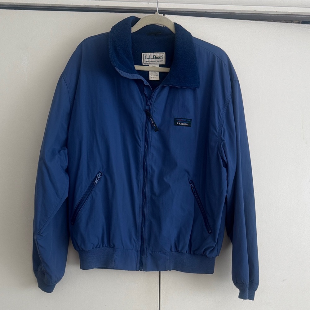 L.L. Bean Royal Blue Three- Season Jacket